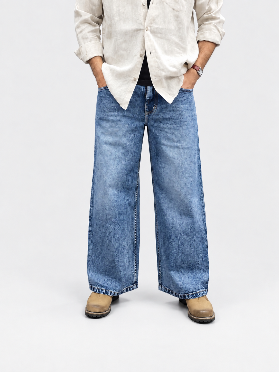 TRFD Icy Blue Denim Jean