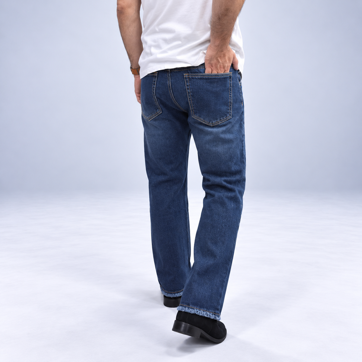Vintage Indigo Rawedge Denim