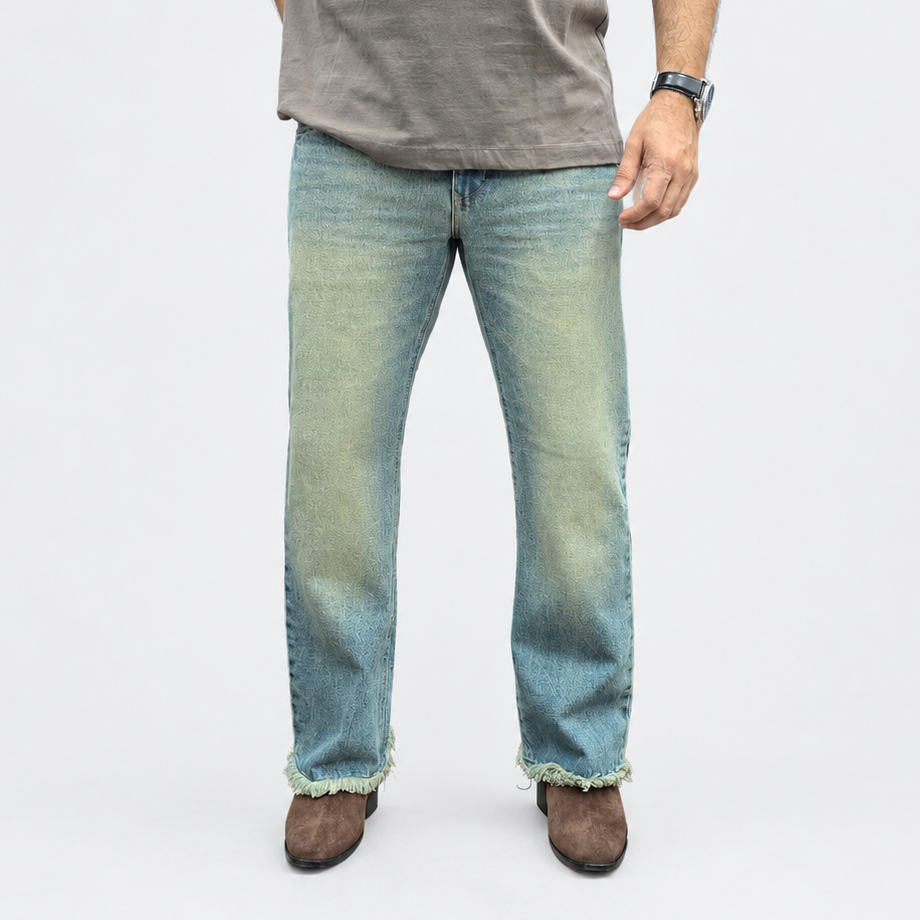 The Dirty Tint Rugged Hem Jean