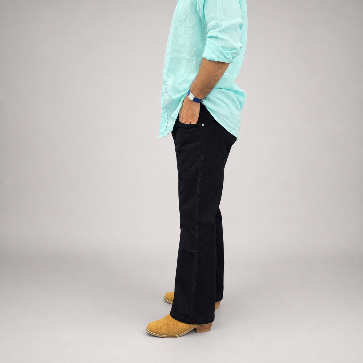 Jet Black Classic Denim