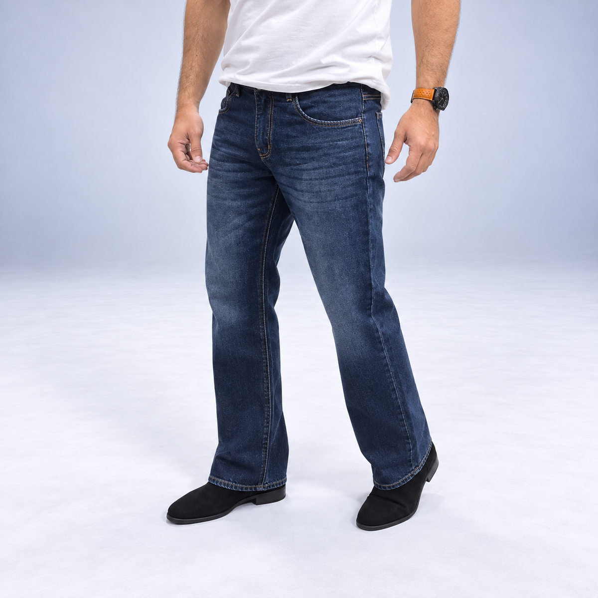 Vintage Indigo Rawedge Denim