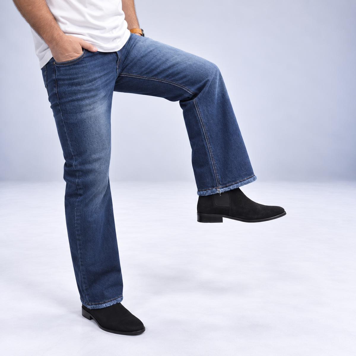 Vintage Indigo Rawedge Denim