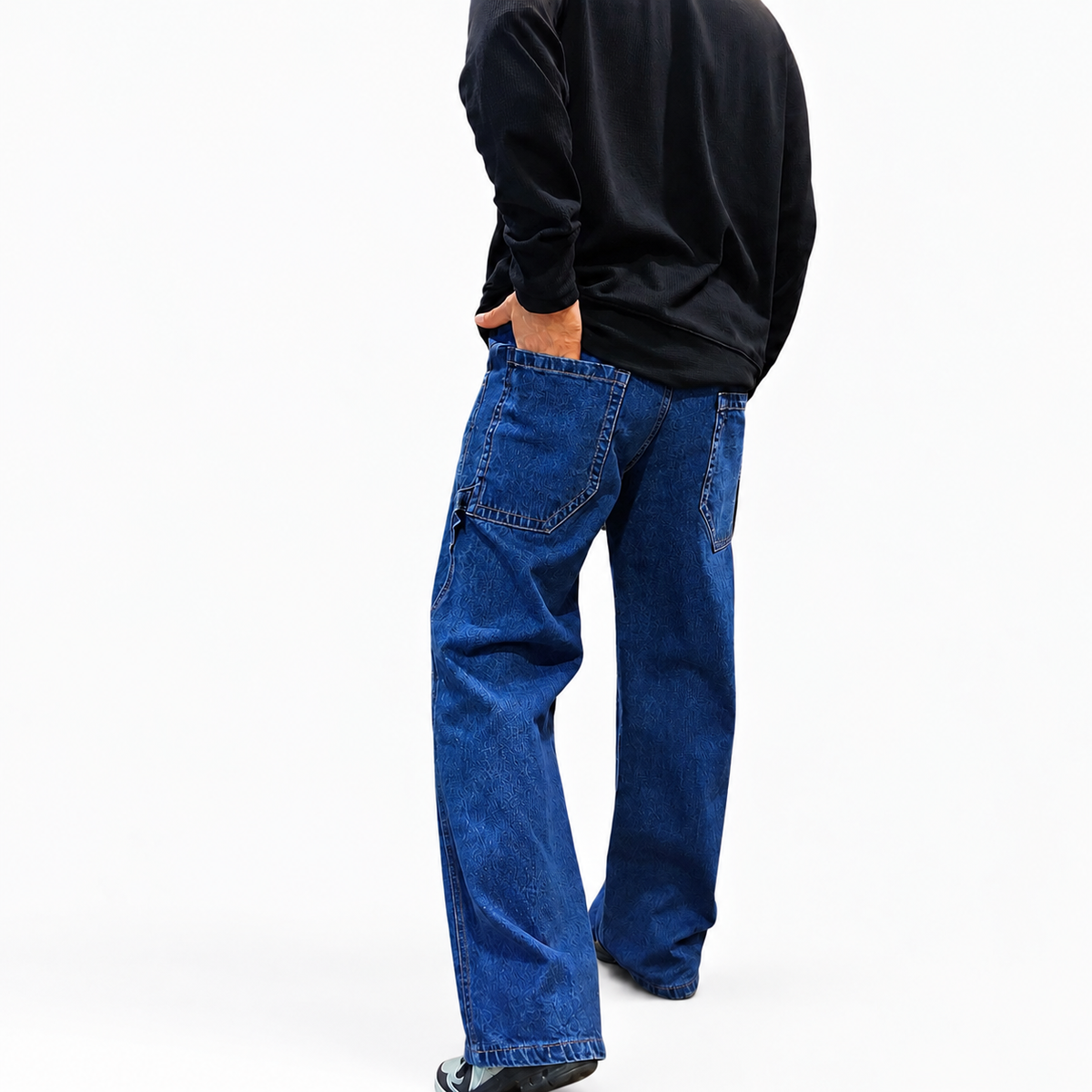 TRFD Midnight Wide Denim Jean