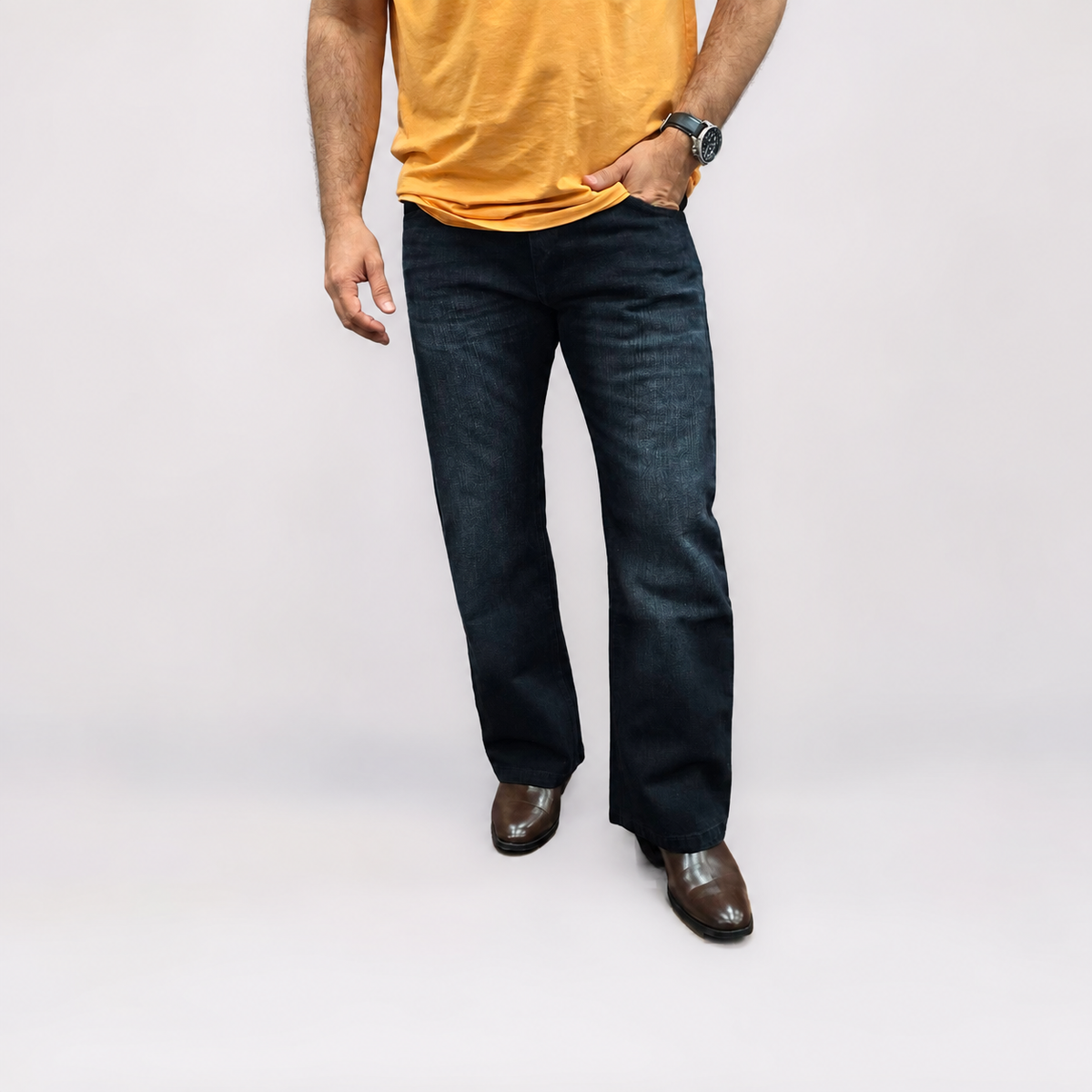 Shadow Black Wash Denim
