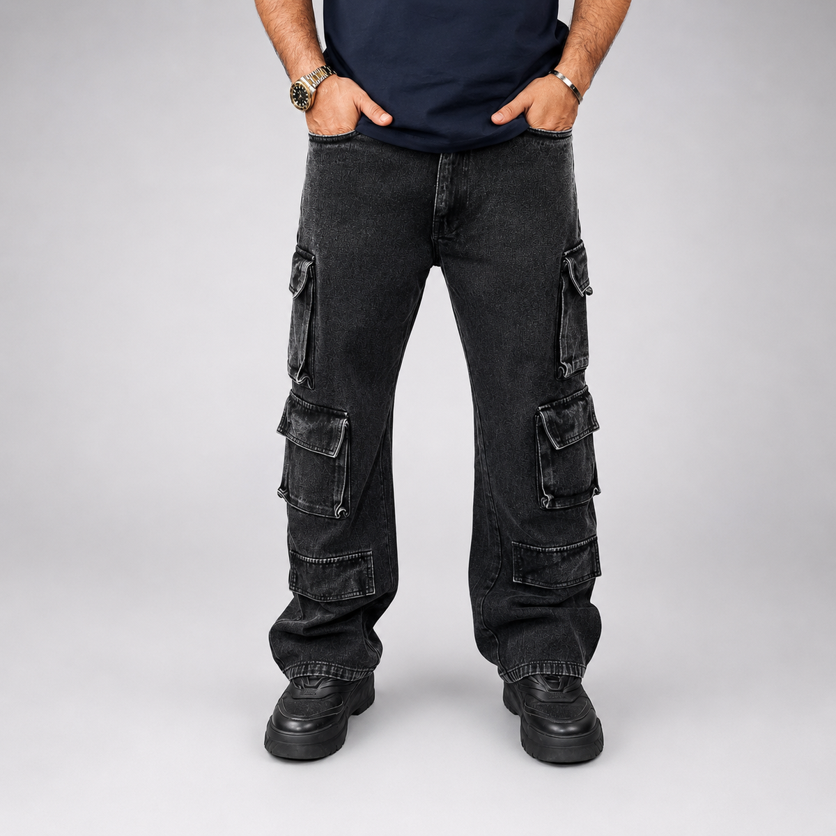 Shadow Utility Cargo Denim Jean