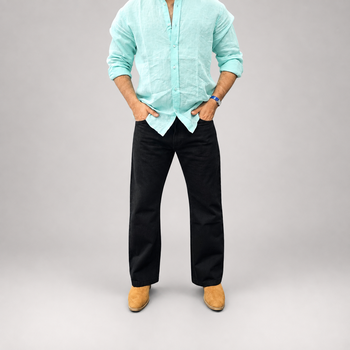 Jet Black Classic Denim