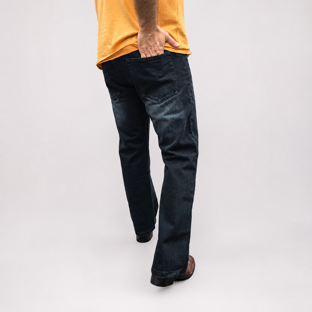 Shadow Black Wash Denim Jean