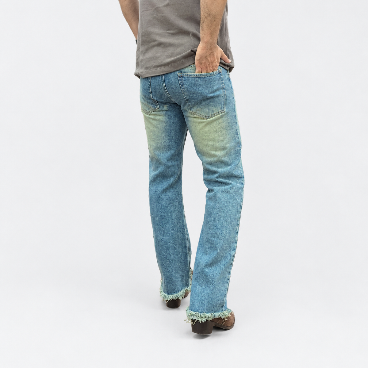 The Dirty Tint Rugged Hem Jean