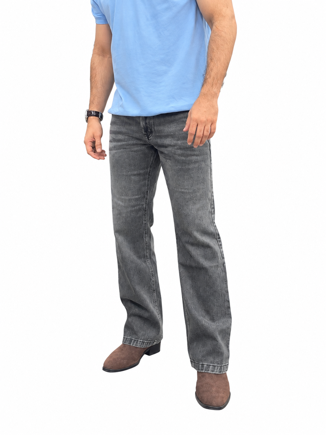 Carbon Grey Denim Jean