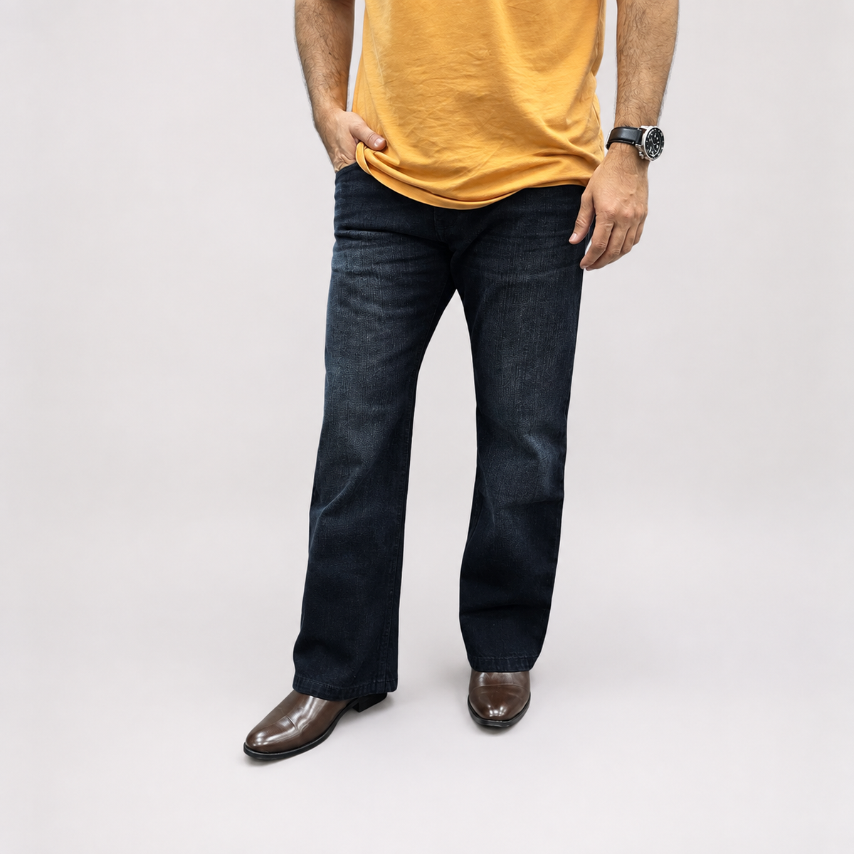Shadow Black Wash Denim Jean