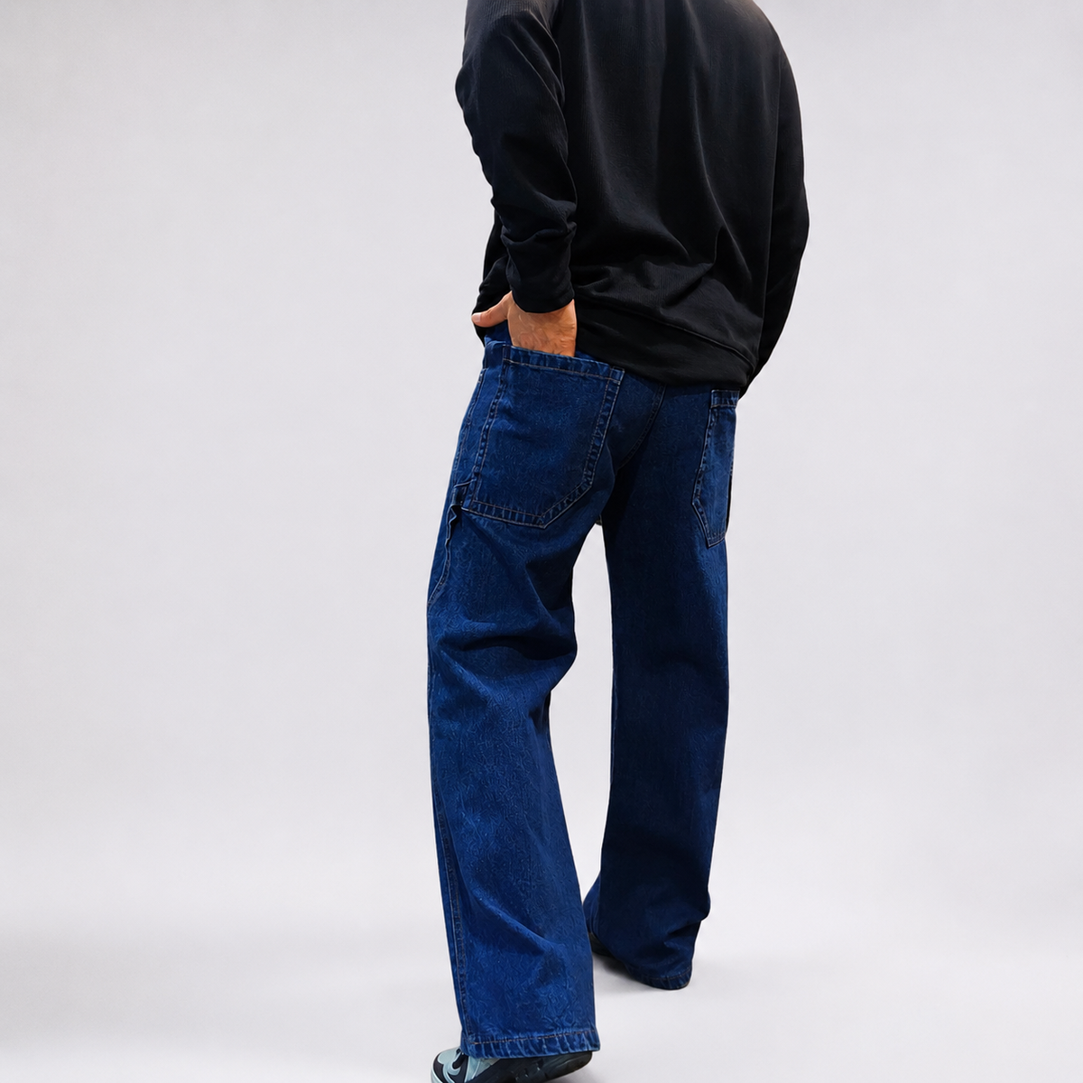 TRFD Midnight Wide Denim Jean