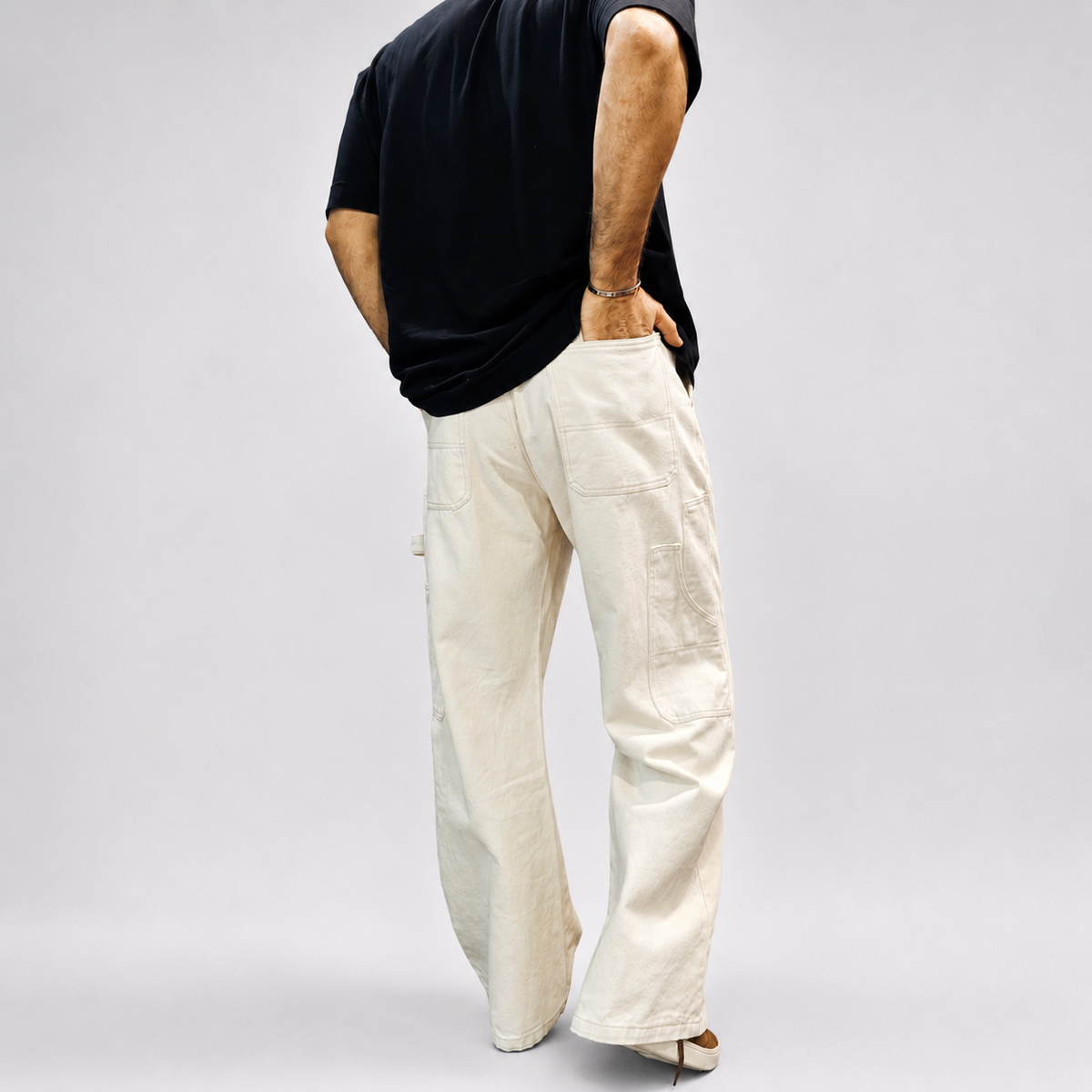 TRFD Ivory Utility Denim Jean