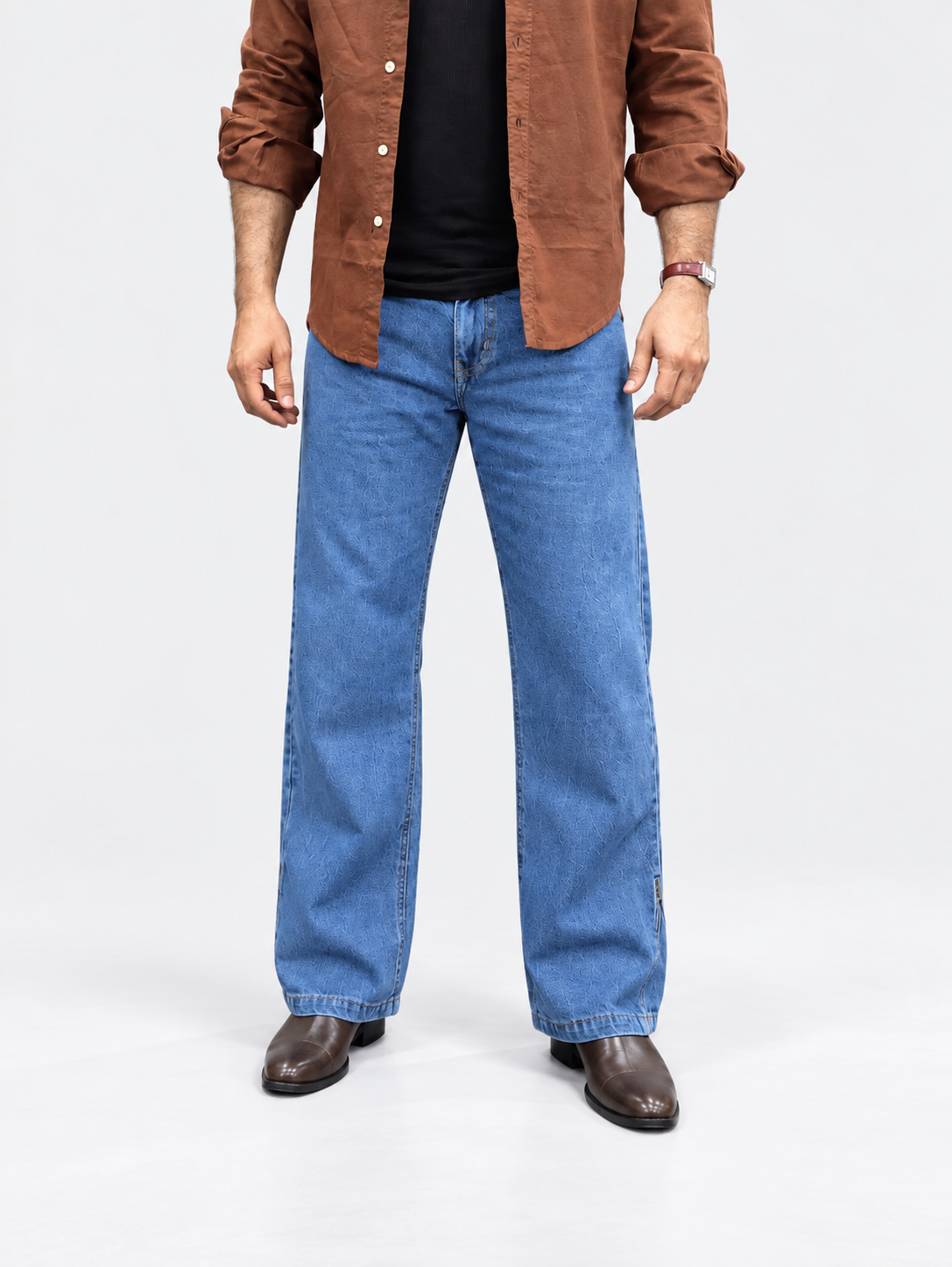Skyline Zip Flare Denim Jean