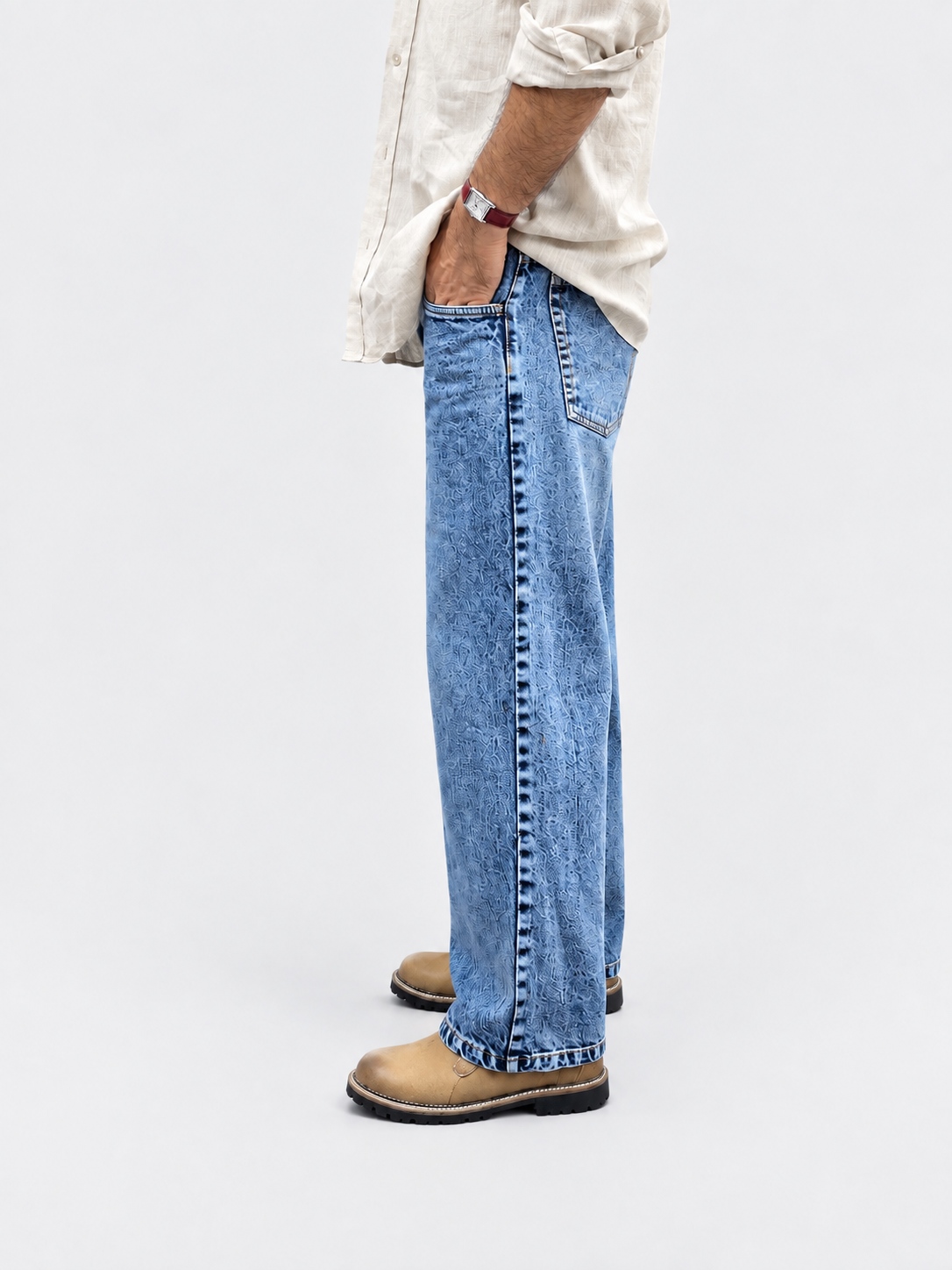 TRFD Icy Blue Denim Jean