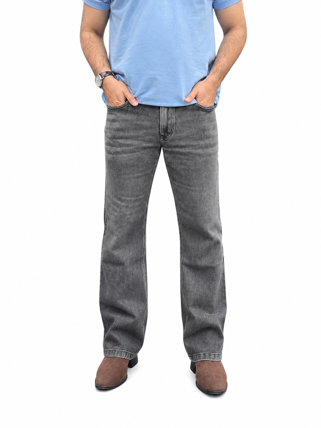 Carbon Grey Denim Jean