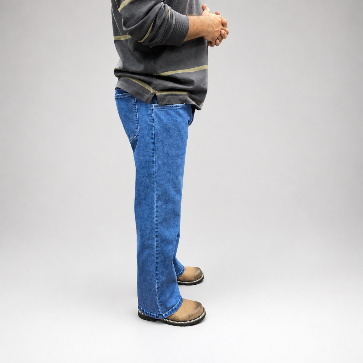 Sky Blue Relaxed  Denim Jean