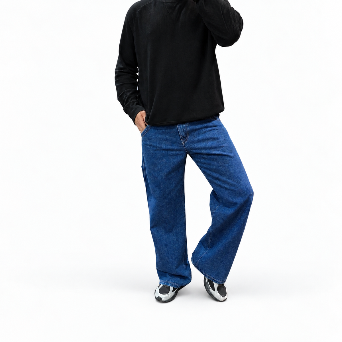 TRFD Midnight Wide Denim Jean