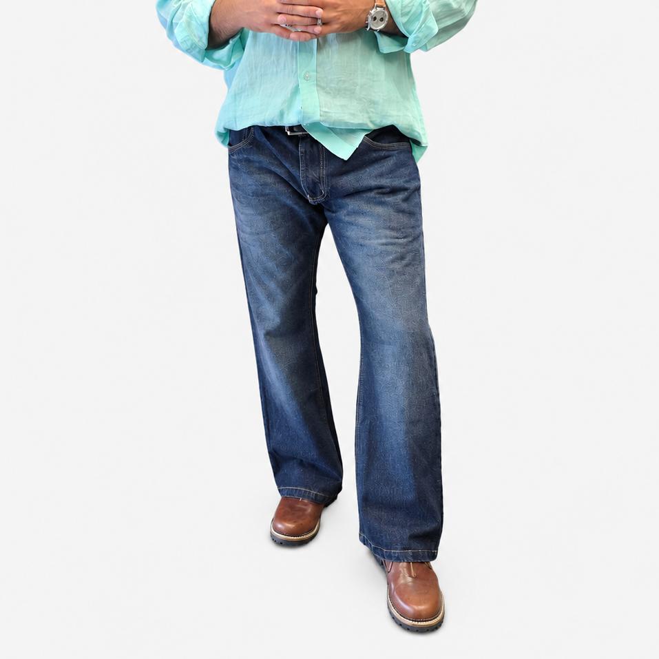 The Western Indigo Classic Bootcut Denim Jean