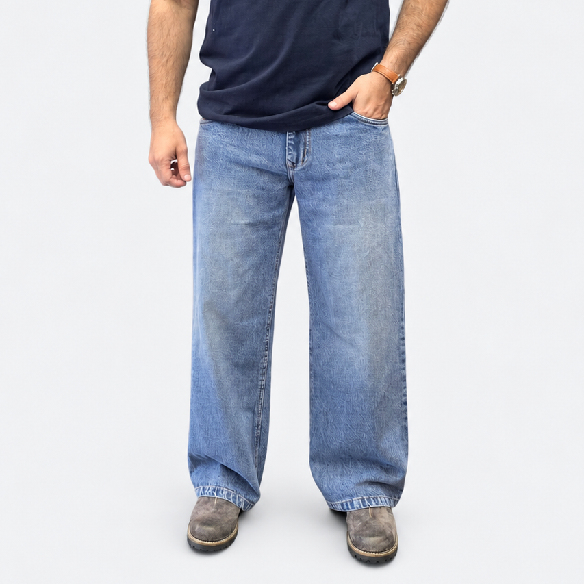 The Cloud Wash Wide Fit Jean