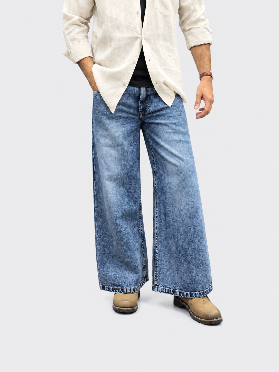 TRFD Icy Blue Denim Jean