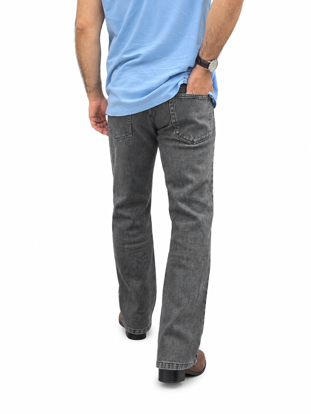 Carbon Grey Denim Jean